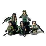 Golden Triangle Private Armed Forces - Custom Printed Brick Block Figure