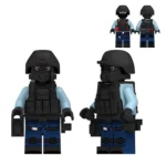 Hong Kong Police Force’s Special Duties Unit SDU Flying Tigers - Custom Printed Brick Block Figure