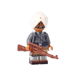 Minifigure – Indian Sikh soldier (LEGO Alternative) Minifigure – Indian Sikh soldier (LEGO Alternative)