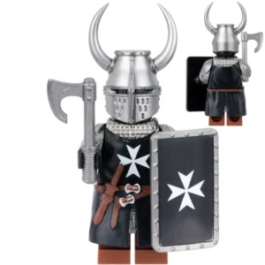 Minifigure – Knight Hospitaller (LEGO Alternative) 3 Minifigure – Knight Hospitaller (LEGO Alternative)