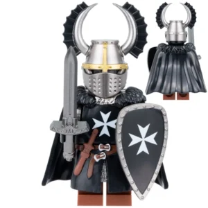 Minifigure – Knight Hospitaller (LEGO Alternative)4 Minifigure – Knight Hospitaller (LEGO Alternative)