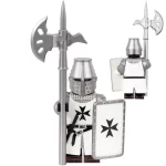 Knight Hospitaller - Custom Printed Brick Block Figure