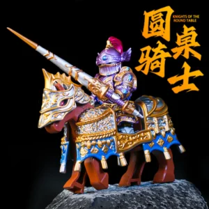 Minifigure – Knight of the Round Table Lancelot and warhorse (LEGO Alternative) Minifigure – Knight of the Round Table Lancelot and warhorse (LEGO Alternative)