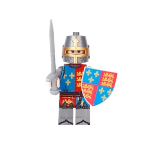 Minifigure – Lancaster Knight (LEGO Alternative) Minifigure – Lancaster Knight (LEGO Alternative)
