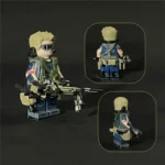 Master Sergeant First Class Robert Frost Magician Irish Mercenary - Custom Printed Brick Block Figure