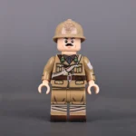 Medical Captain US Army officer from World War II - Custom Printed Brick Block Figure