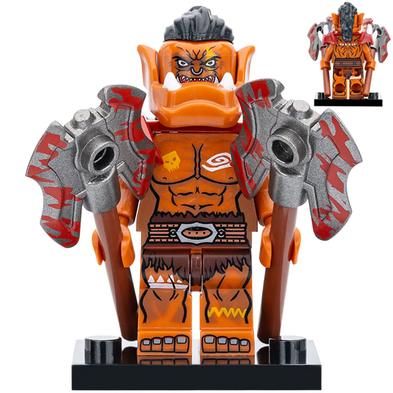 Minifigure – Orc Berserker (LEGO Alternative) Minifigure – Orc Berserker (LEGO Alternative)