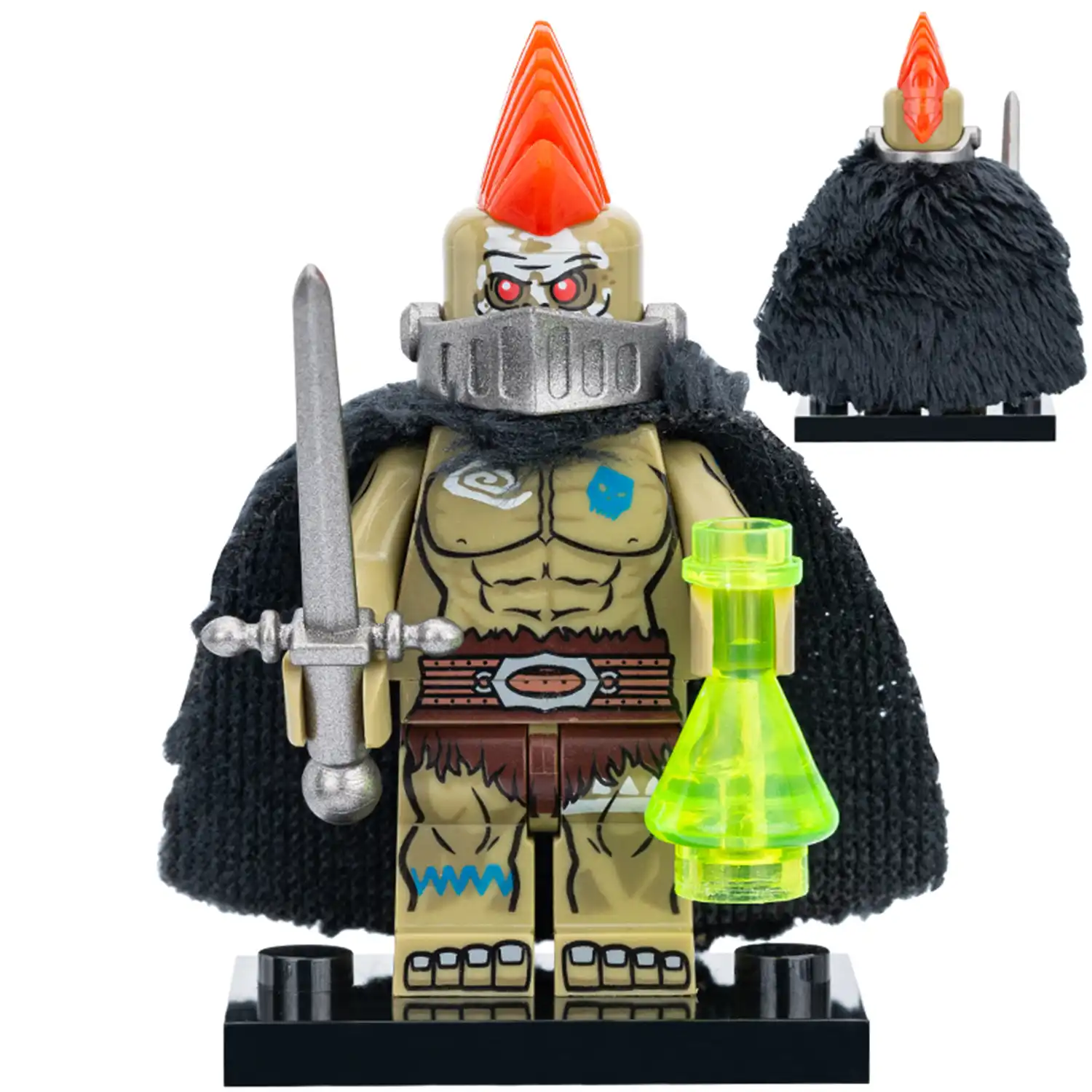 Minifigure – Orc Rogue Beastman Thief (LEGO Alternative) Minifigure – Orc Rogue Beastman Thief (LEGO Alternative)