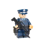 Police Officer SWAT - Custom Printed Brick Block Figure