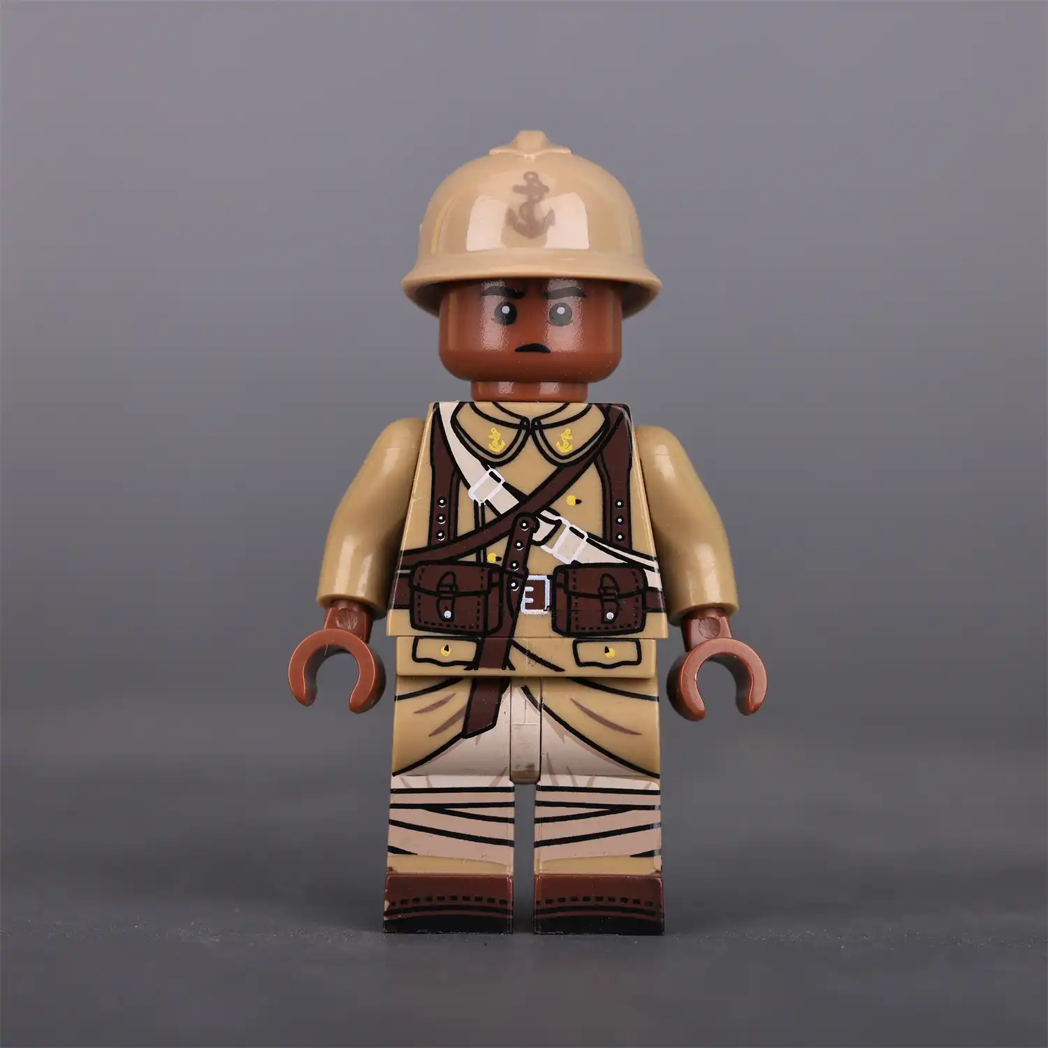 Minifigure – Senegalese Tirailleur soldier from the French colonial forces (LEGO Alternative) Minifigure – Senegalese Tirailleur soldier from the French colonial forces (LEGO Alternative)