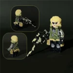Sergeant Steve Bruce Golden Bomber Irish Mercenary - Custom Printed Brick Block Figure