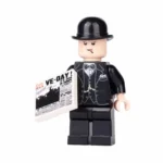 Sir Winston Churchill British Prime Minister during World War II - Custom Printed Brick Block Figure
