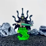 Skeleton Snake Demon equipped with a Tai a Sword - Custom Printed Brick Block Figure