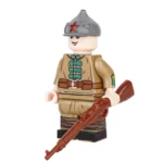 Soviet NKVD Red Army Border Guard from the mid 20th century - Custom Printed Brick Block Figure