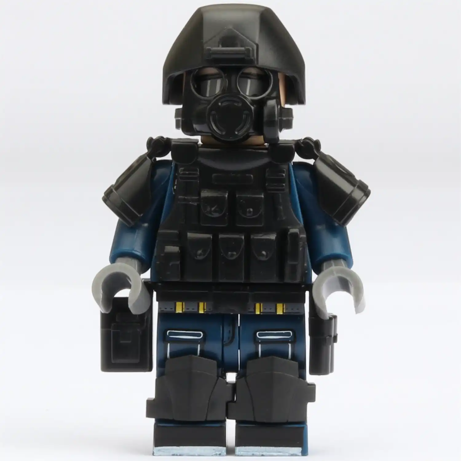 Minifigure – Special Forces Soldier SWAT police special forces unit blue (LEGO Alternative) Minifigure – Special Forces Soldier SWAT police special forces unit blue (LEGO Alternative)