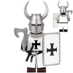 Teutonic Knight - Custom Printed Brick Block Figure