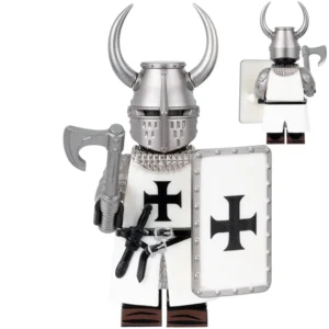 Minifigure – Teutonic Knight (LEGO Alternative) 4 Minifigure – Teutonic Knight (LEGO Alternative)