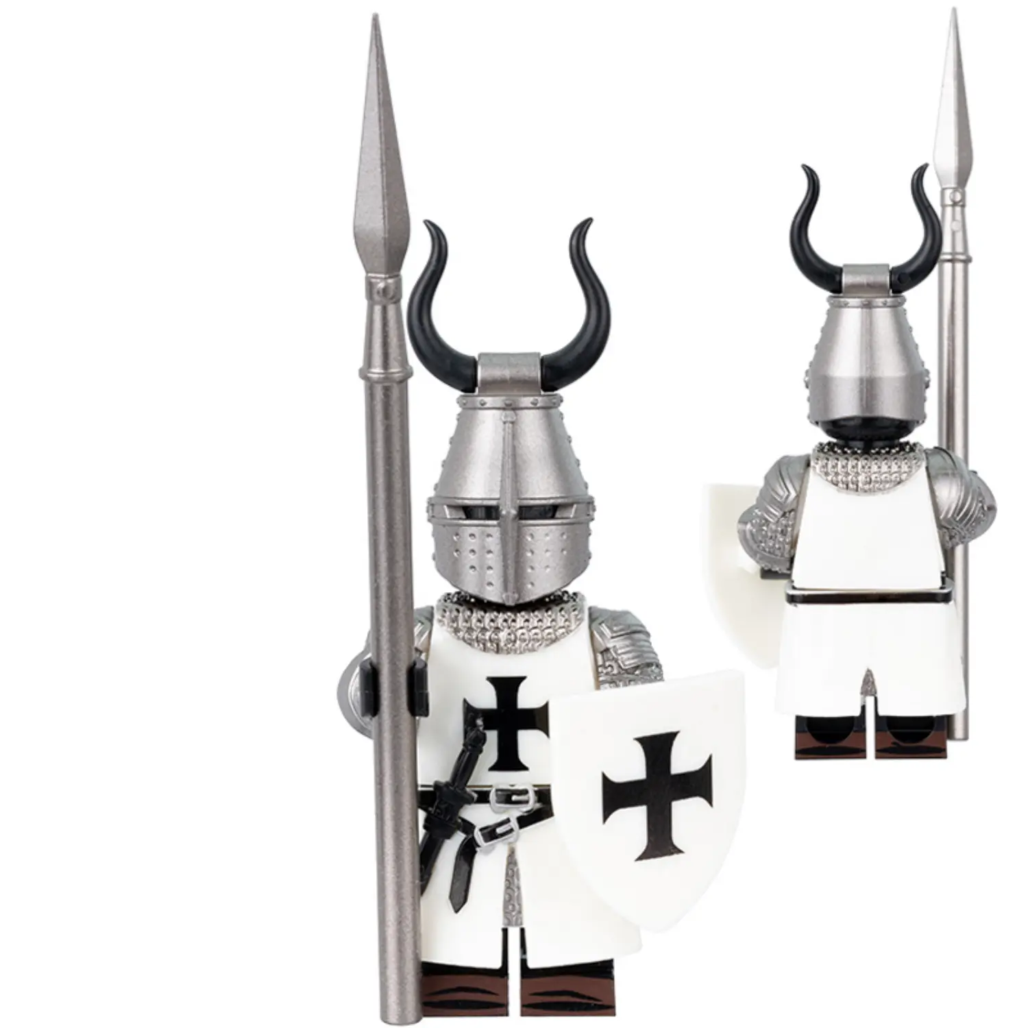 Minifigure – Teutonic Knight (LEGO Alternative)