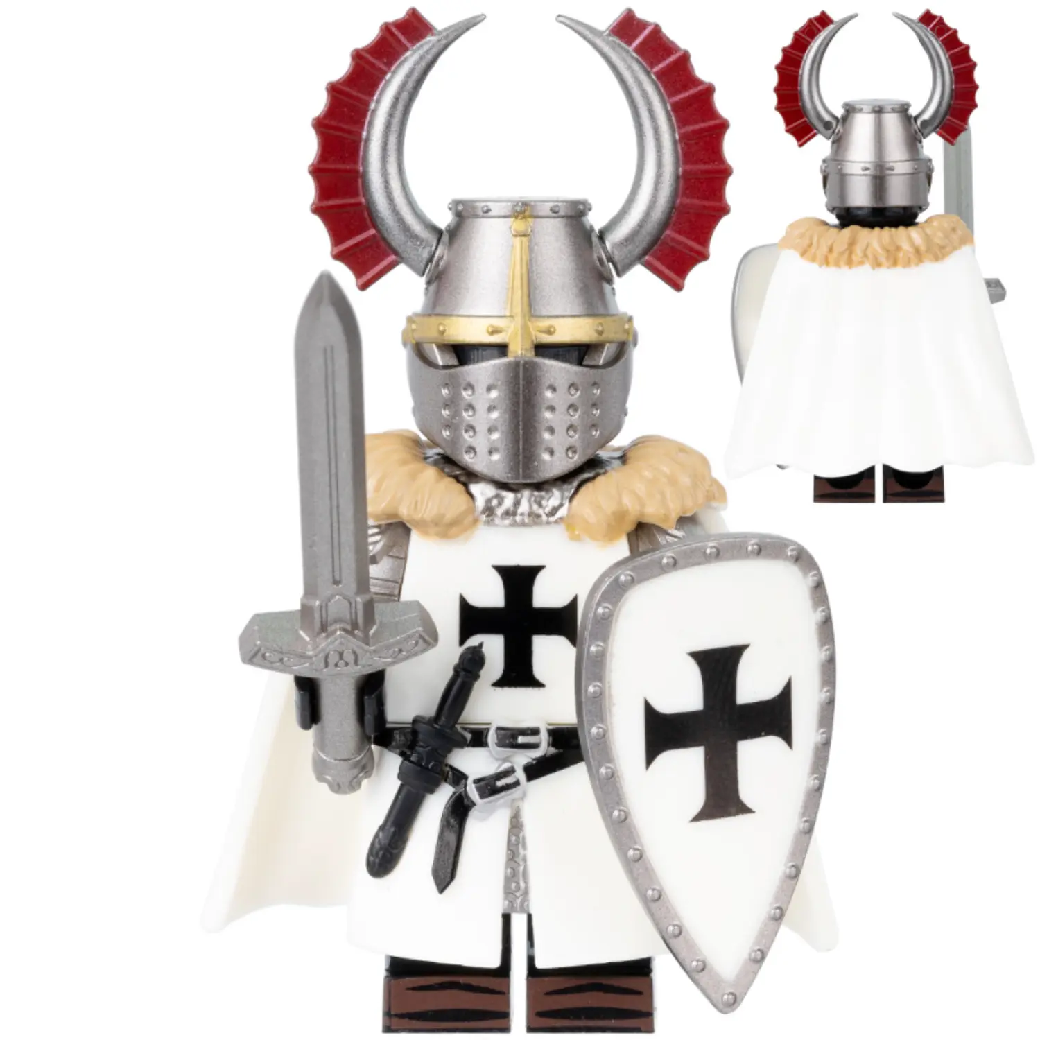 Minifigure – Teutonic Knight (LEGO Alternative)5 Minifigure – Teutonic Knight (LEGO Alternative)