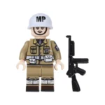 U.S. Army Military Police MP soldier from World War II - Custom Printed Brick Block Figure