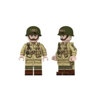 Minifigure – United States Army Soldier paratrooper 101st Airborne Division Screaming Eagles World War II (LEGO Alternative) Minifigure – United States Army Soldier paratrooper 101st Airborne Division Screaming Eagles World War II (LEGO Alternative)