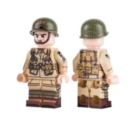 Minifigure – United States Army Soldier paratrooper 101st Airborne Division Screaming Eagles World War II (LEGO Compatible) Minifigure – United States Army Soldier paratrooper 101st Airborne Division Screaming Eagles World War II (LEGO Compatible)