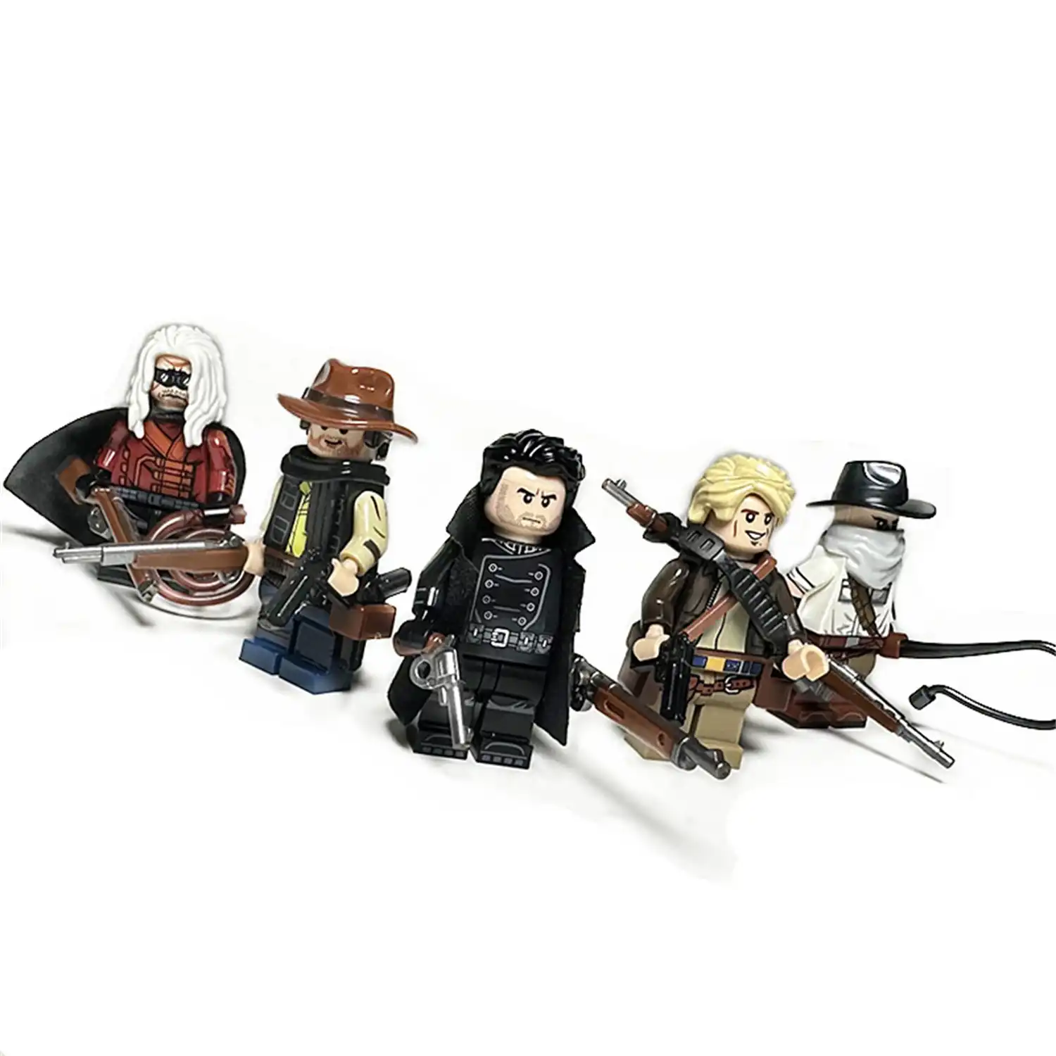 Minifigure – Western Bounty Hunter (LEGO Alternative)