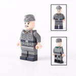 a member or leader of the Reichsarbeitsdienst (RAD), the Reich Labour Service, an official state organization in Nazi Germany - Custom Printed Brick Block Figure