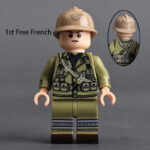 a soldier from the 1st Free French Division during World War II - Custom Printed Brick Block Figure