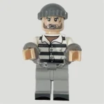 criminal thief prisoner - Custom Printed Brick Block Figure