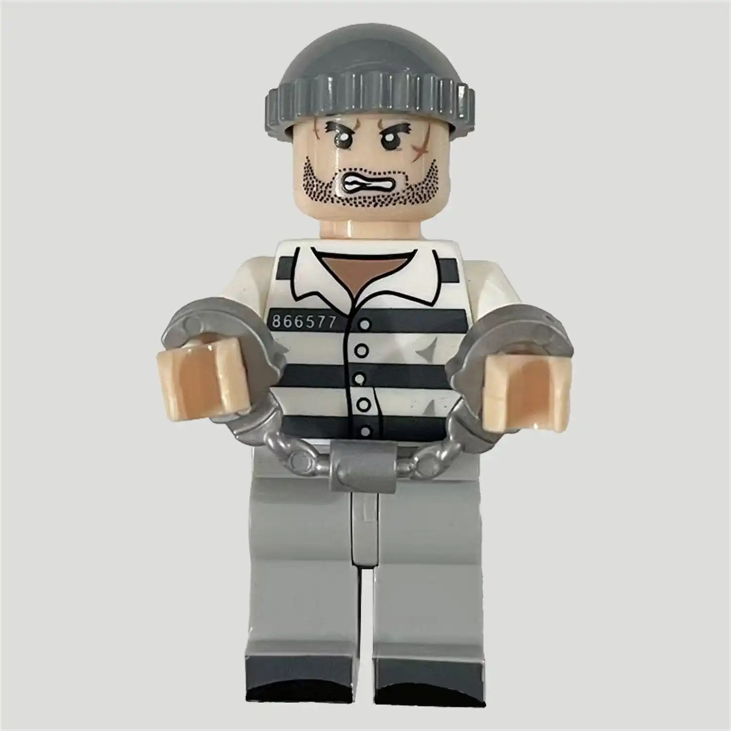 Minifigure – criminal thief prisoner (LEGO Alternative) Minifigure – criminal thief prisoner (LEGO Alternative)