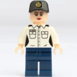 female Hong Kong Police officer - Custom Printed Brick Block Figure