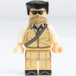 henchman villain spy bad guy - Custom Printed Brick Block Figure