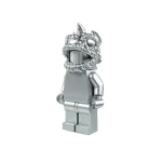 lion dancer Silver-plated - Custom Printed Brick Block Figure
