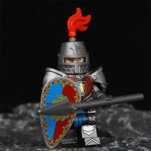 Minifigure – medieval Lion Knight (LEGO Alternative) Minifigure – medieval Lion Knight (LEGO Alternative)