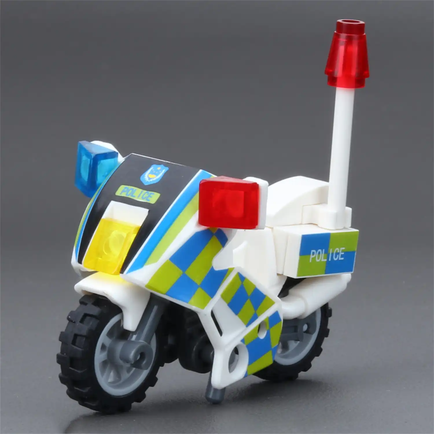 Minifigure – police motorcycle (LEGO Alternative)
