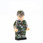 soldier camouflage uniform - Custom Printed Brick Block Figure