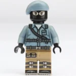 special forces operative counter terrorist unit member military or police commando - Custom Printed Brick Block Figure