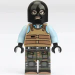 terrorist combatant special forces operative - Custom Printed Brick Block Figure