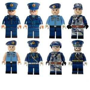 Minifigures – Chinese People's Liberation Army Air Force PLAAF (LEGO Alternative) Minifigures – Chinese People's Liberation Army Air Force PLAAF (LEGO Alternative)