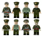 Chinese People’s Liberation Army PLA - Custom Printed Brick Block Figure