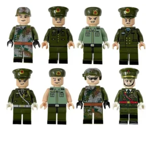 Minifigures – Chinese People's Liberation Army PLA (LEGO Alternative) Minifigures – Chinese People's Liberation Army PLA (LEGO Alternative)