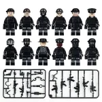 SWAT special police team - Custom Printed Brick Block Figure