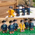 Taoist priest battling Jiangshi - Custom Printed Brick Block Figure