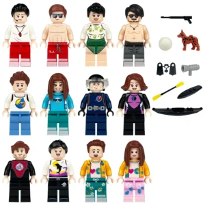 Minifigures – beach themed figures (LEGO Alternative) Minifigures – beach themed figures (LEGO Alternative)