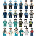 city figures - Custom Printed Brick Block Figure