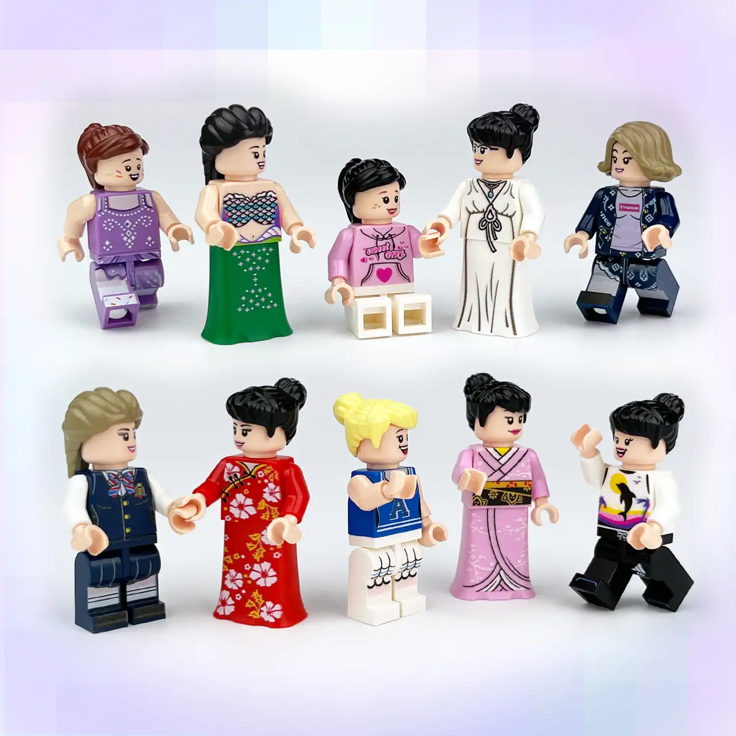 Minifigures – city girls (LEGO Alternative) Minifigures – city girls (LEGO Alternative)