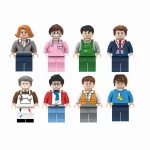 city occupations / urban professions - Custom Printed Brick Block Figure