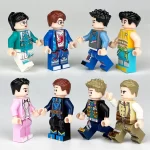 city people - Custom Printed Brick Block Figure