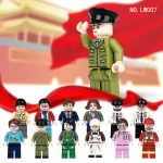 city people - Custom Printed Brick Block Figure